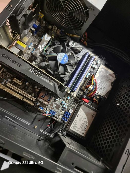 PC Do Gier i7 2600 8x3,80Ghz/Gigabyte OC GTX 1050Ti 4GB/20GB RAM HyperX/SSD+HDD/W10 Pro 64Bit/450W Modularny