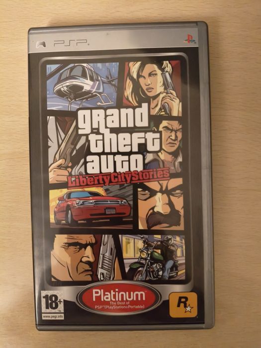 Jogo PSP - GTA Liberty City