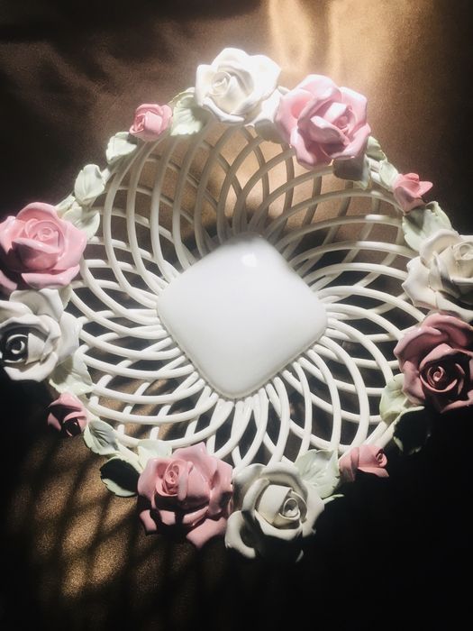 Конфетница корзина фруктовница Лепнина