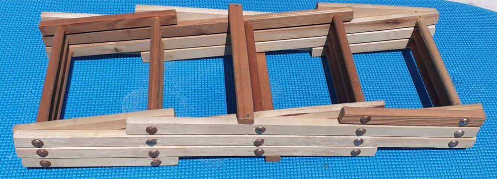 Porta 10 Garrafas em Madeira