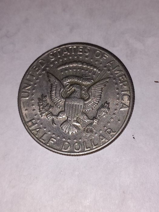 Moeda half dollar 1973