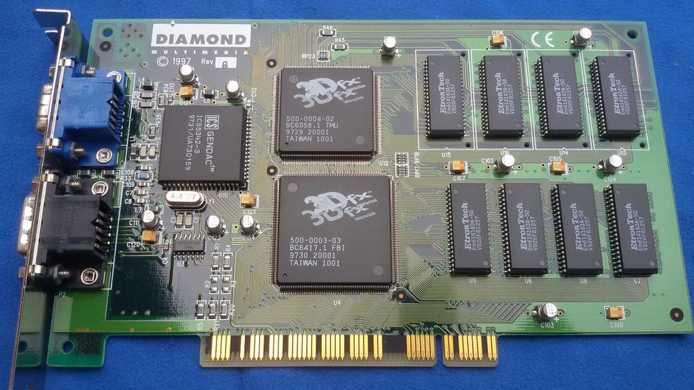 Diamond monster 3dfx 4MB PCI Voodoo 1