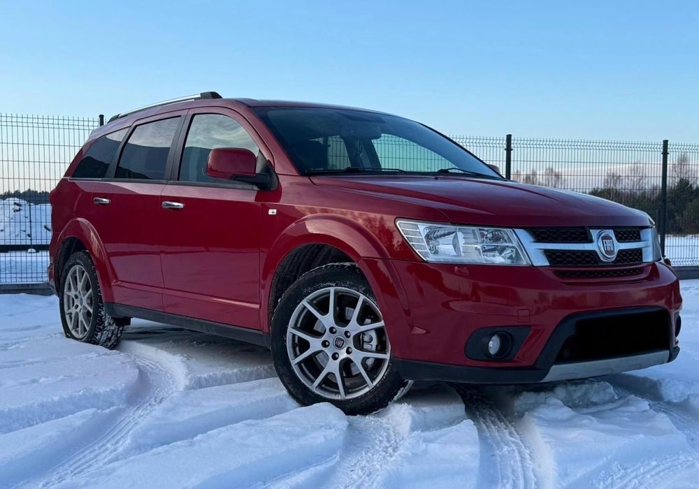 Fiat Freemont 2.0D-170Ps-Automat-7 osób-Gwarancja-Bezwypadkowy-Hak-DVD-19 cali