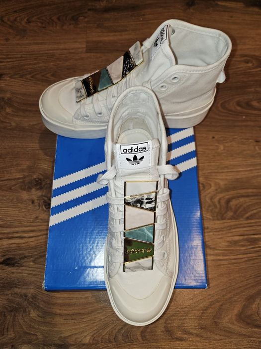 Buty Sneakersy trampki za kostkę damskie Adidas Nizza Bonega Mid 37 bi