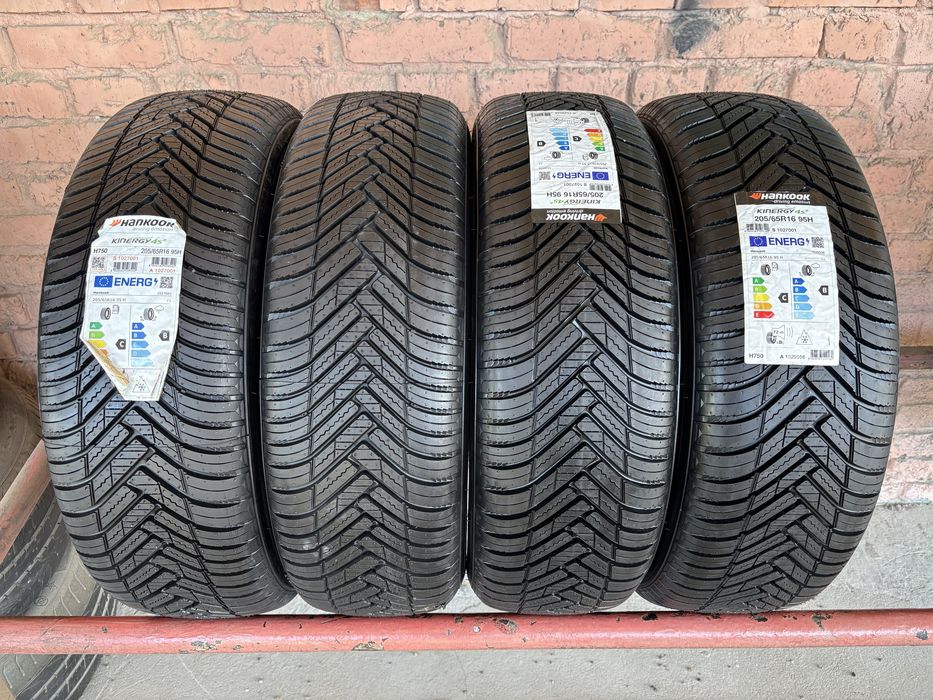 Комплект Всесезоних шин 205/65R16 Hankook Kinergy 4s2