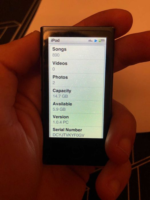 Ipod Nano 7 Geração 16GB