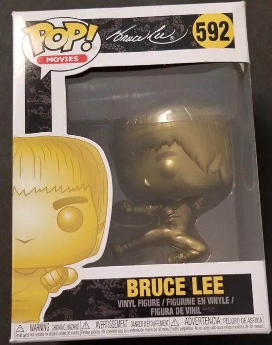 Funko Pop! Bruce Lee #592 Gold Version