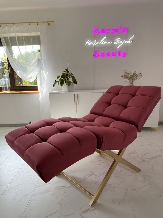 łóżko kosmetyczne, Lezanka do rzęs, Łóżko anatomiczne.