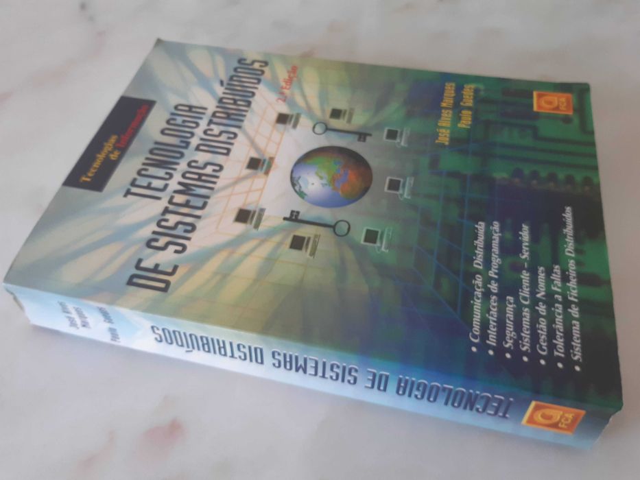 Livro "Tecnologia de Sistemas Distribuídos", Edit. Informática, 2a Ed., como novo