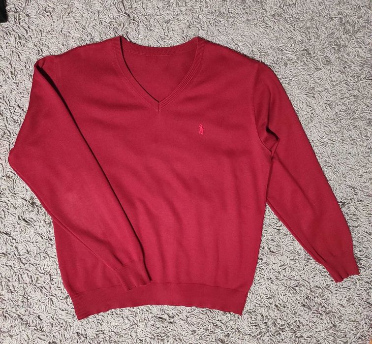 Sweter męski w szpic