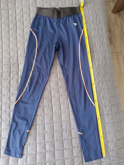 Seven For 7 legginsy sportowe XS granatowe guma