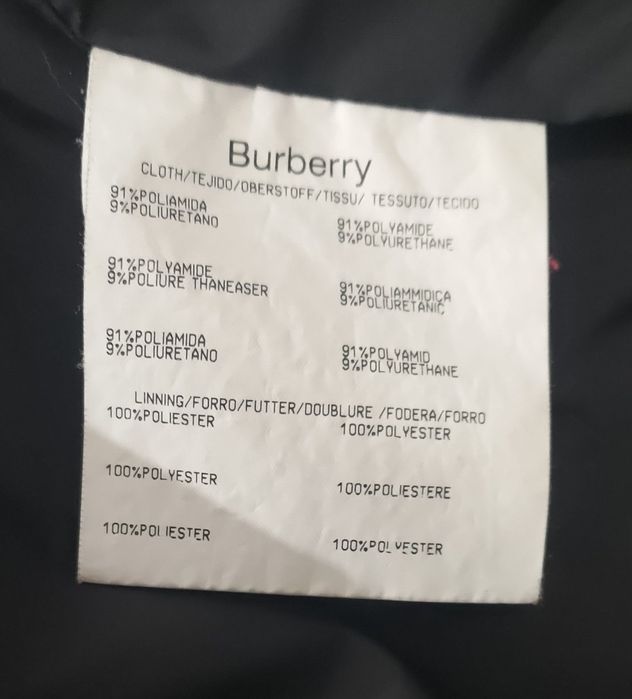 Casaco  Burberry original