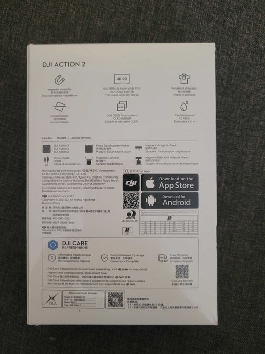 Kamera sportowa DJI Action 2 Dual-Screen Combo 4K UHD