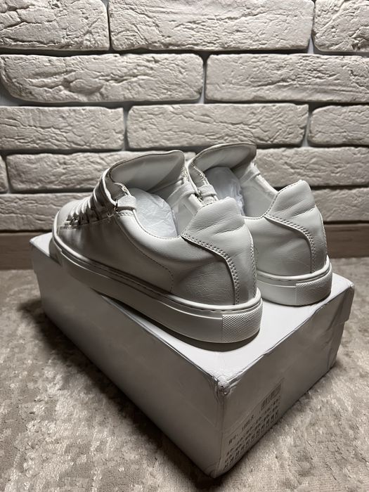 !ТЕРМІНОВО! Білі кросівки Balenciaga Arena Low / кроссовки balenciaga / кросівки баленсіага арена / кеди баленсіага