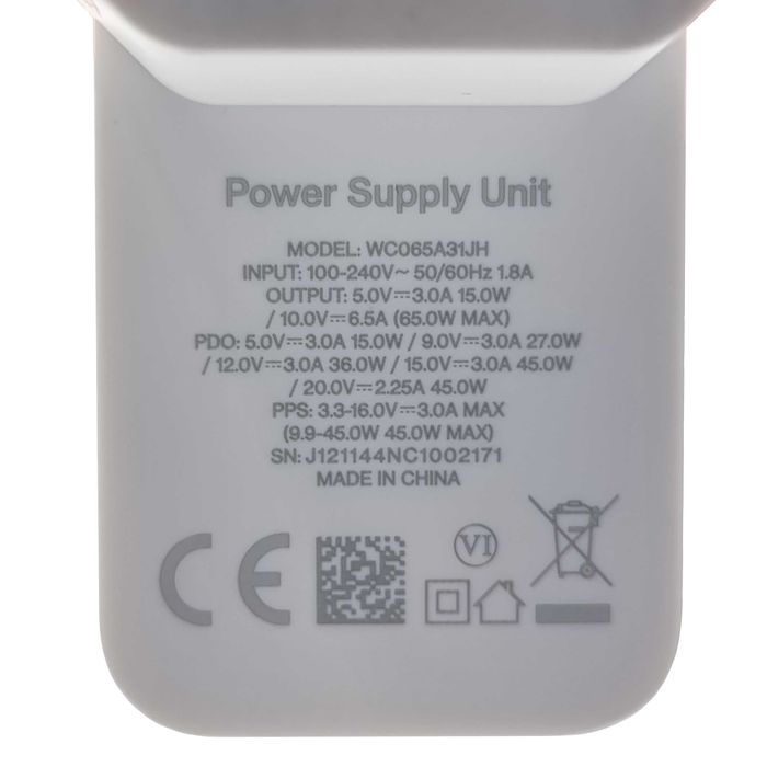 Oryginalna Używana Ładowarka/Adapter OnePlus Warp Charge | MOC 65W |