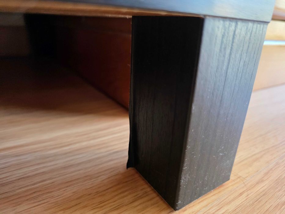 Estante + Móvel Tv Ikea Kallax Preto-Castanho