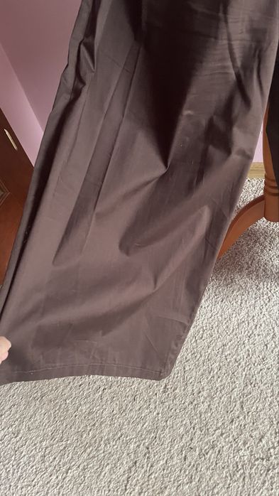 Spodnie Kuloty czekoladowe bawełna wiosna/ kato 40/42/44/46