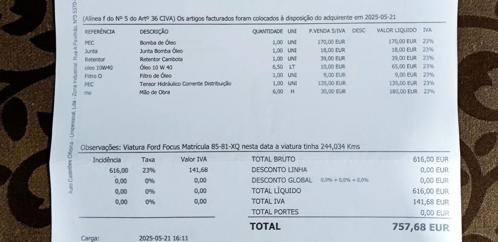 Ford Focus 1.8 Tdci 115 cv