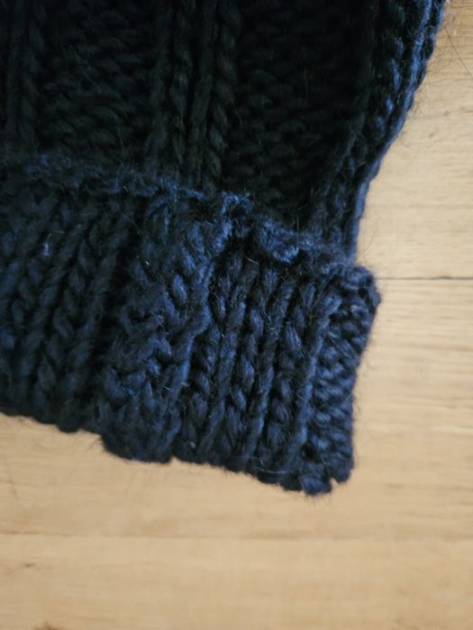 Nowy, otulający komin Benetton wełna& moher & alpaka