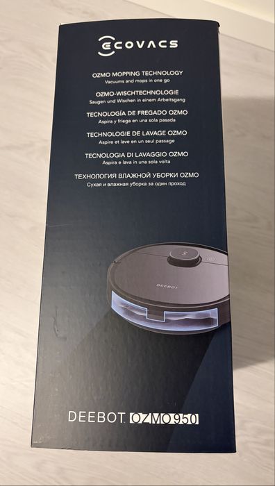 Robot Aspirador com Mopa Ecovacs Deebot Ozmo 950