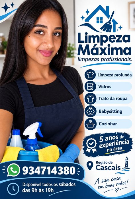 Limpeza profissional em Cascais