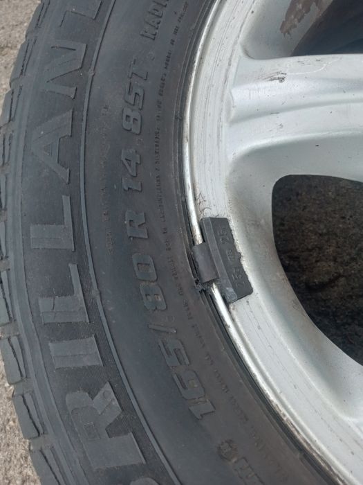 Колеса с дисками R 14 4 на 108