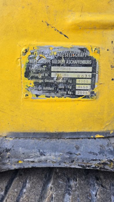 Wózek Widłowy Guldner H25 Diesel