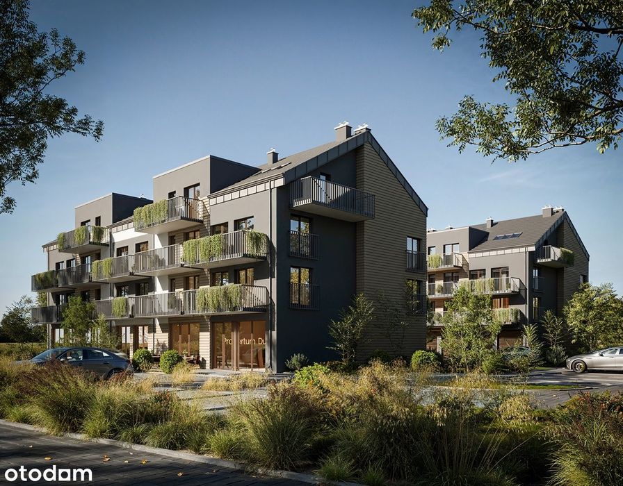 NOWE dwupokojowe mieszkanie 31,60m2 z miejscem parkingowym