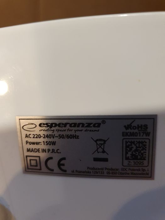Krajalnica elektryczna Esperanza