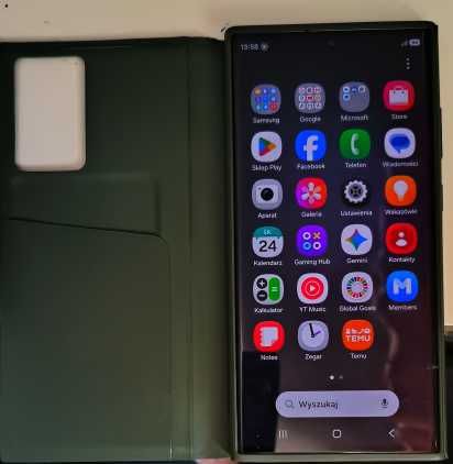 Samsung Galaxy S.23 Ultra - ekran Q-HD video 8K 200 Mpx idealnie sprawny w pełni legalny prawnie