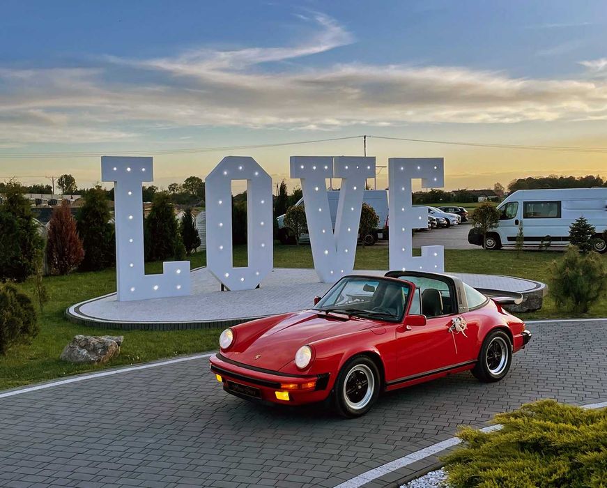 Porsche 911 CARRERA Targa  - auto do wynajęcia ślub sesja do ślubu