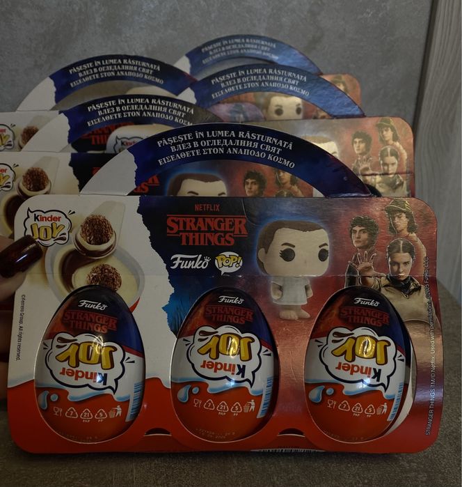 kinder joy stranger things