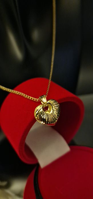 Złoty Łańcuszek z Zawieszką pr.585 Nowy!!!