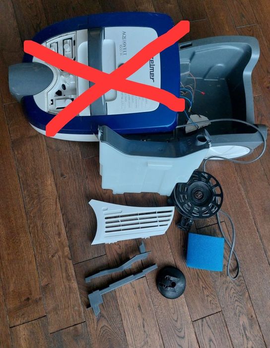 Пилосос Zelmer aguawelt 1600w  запчастини