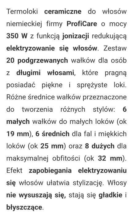 Termoloki Proficare 2 razy użyte