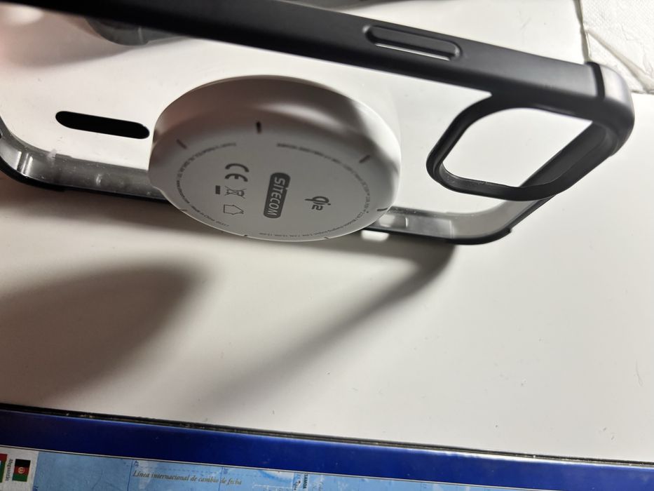Capa iPhone 15 transparente MagSafe