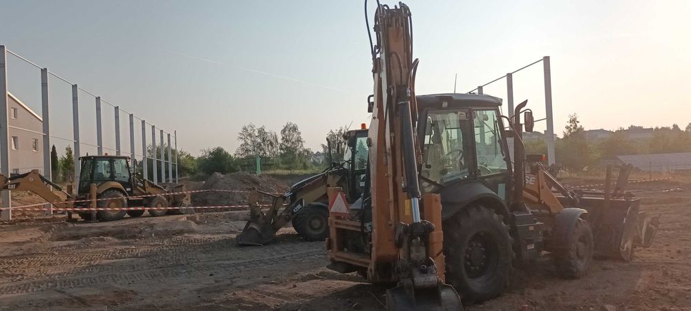 Usługi koparką i kop. ładowarką, wyburzenia, roboty ziemne, wykopy pod instalacje, drogi, niwelacje terenu