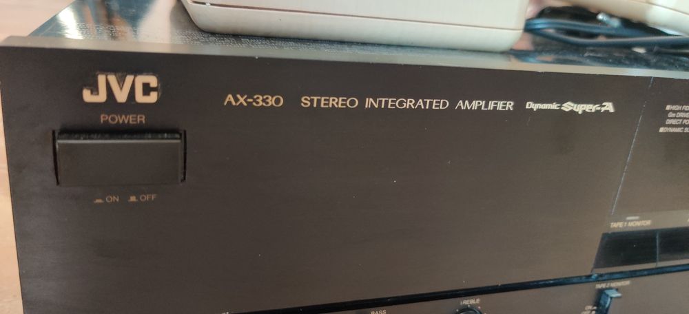 Заголовок: Стереопідсилювач JVC AX-330BK Dynamic Super-A | Ідеальний