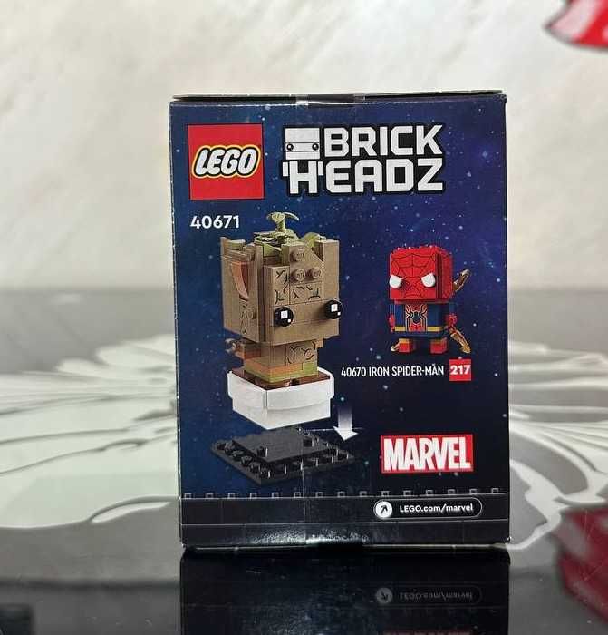 Конструктор LEGO Brick Headz 40671 Ґрут у горщику