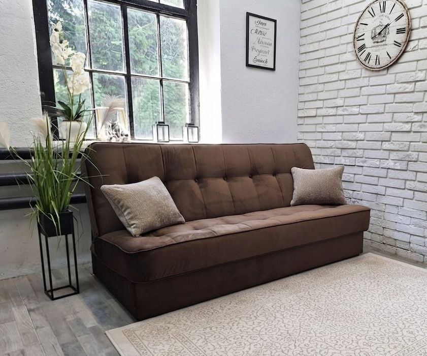 Kanapa sofa rozkładana pojemnik na pościel Wyprzedaż