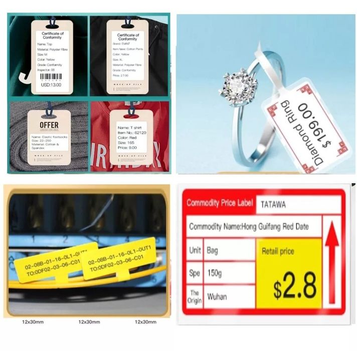 Impressora térmica (sem tinta) portátil Niimbot b21 Preta **SELADO**