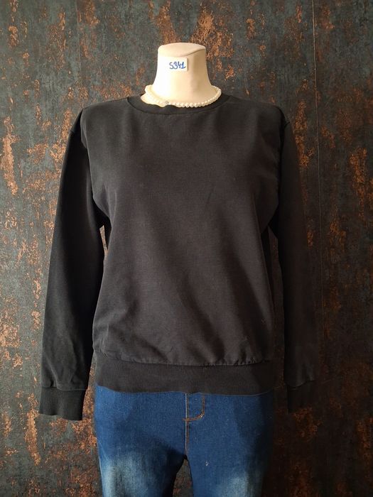 Czarna bawełniana basic bluza damska rozmiar S. Asos