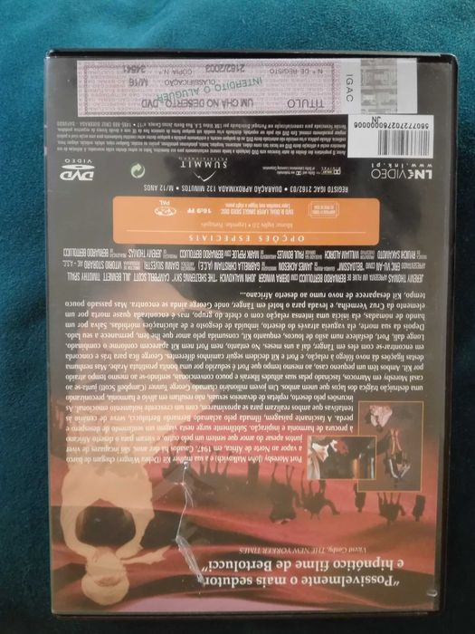 Filme DVD Um Chá no Deserto de Bernardo Bertolucci  Legendas PT