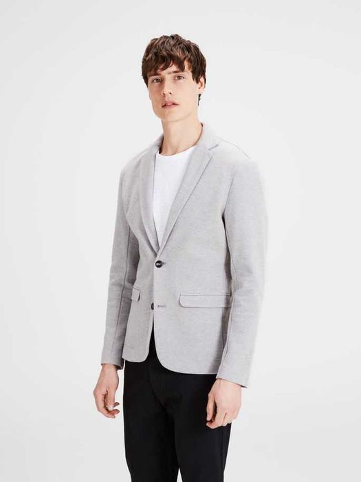 Marynarka Jack&Jones Premium r. 50 nowa szara bawełna Jack & Jones