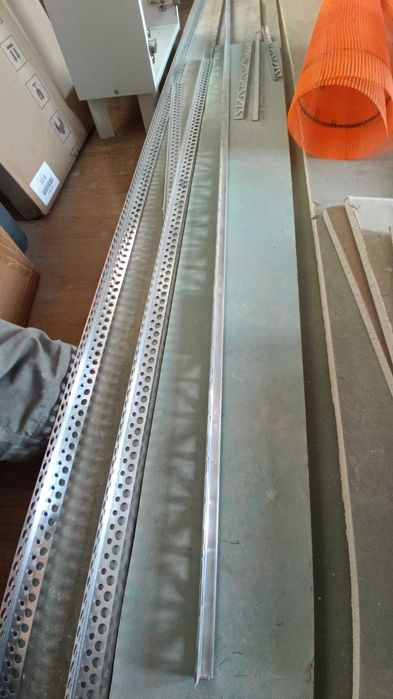 Profile UD, narożniki, listwy do płytek, kabel 3x2.5mm