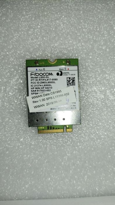 4g LTE модем Fibocom 850-GL