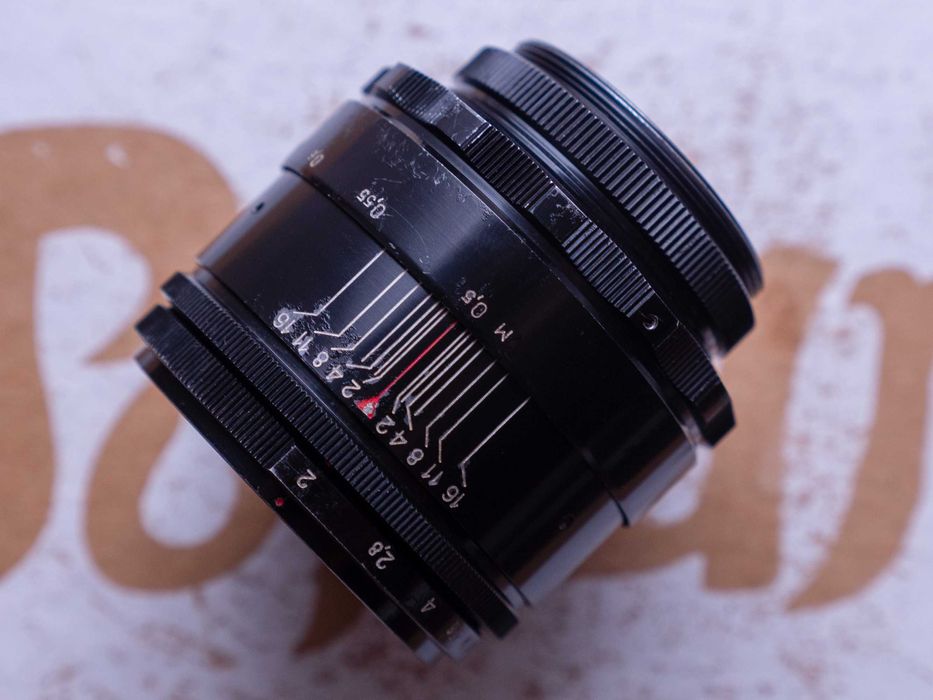 Obiektyw Helios 44-2 58mm f2 KMZ M42 | po pełnym serwisie.