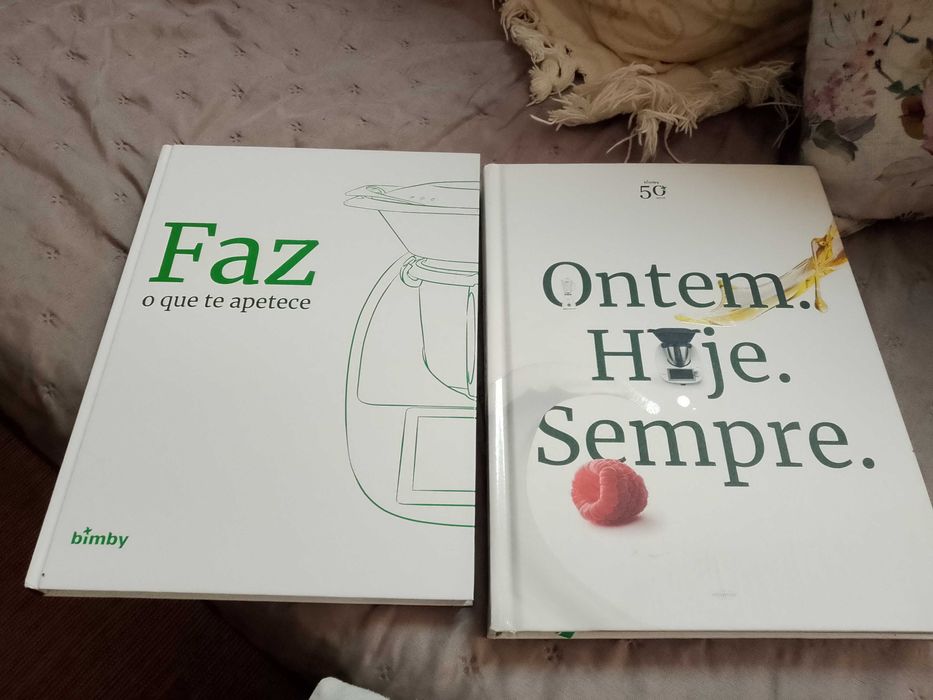 2 livros Bimby como novos