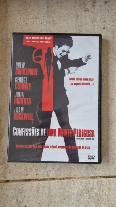 Dvd confissões de uma mente perigosa