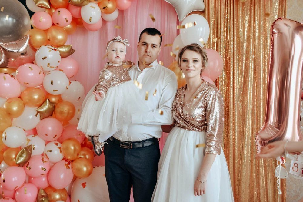Плаття мама і донечка 1 рочок